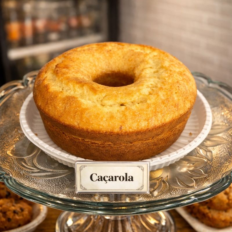 Caçarola, bolos caseiros da Clare Sabores
