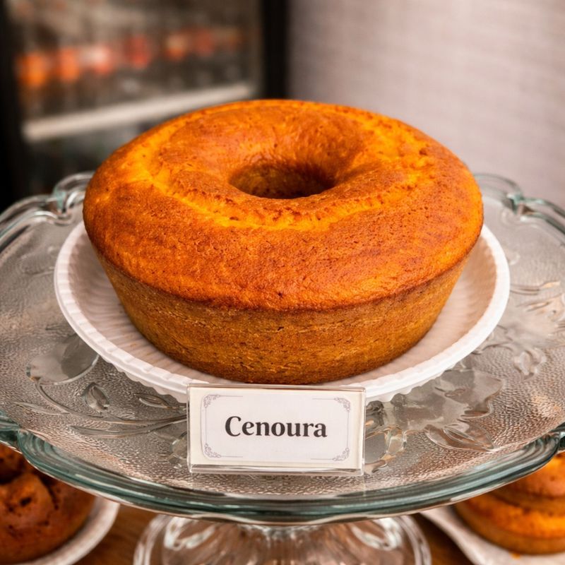 Cenoura, bolos caseiros da Clare Sabores