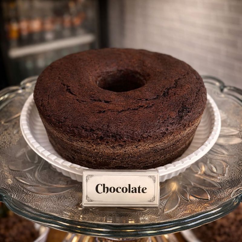 Chocolate, bolos caseiros da Clare Sabores